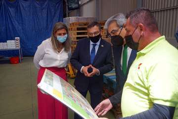 El vicepresidente del Gobierno de Canarias visita el municipio de Valsequillo/Acfi Press.